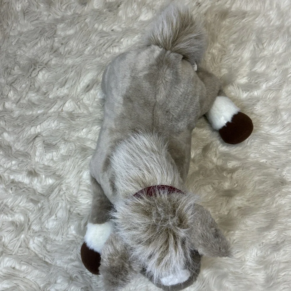 Huggapuffs Horse Shaun Vintage 90's Plush Western Farm Equestrian Stuffed Animal